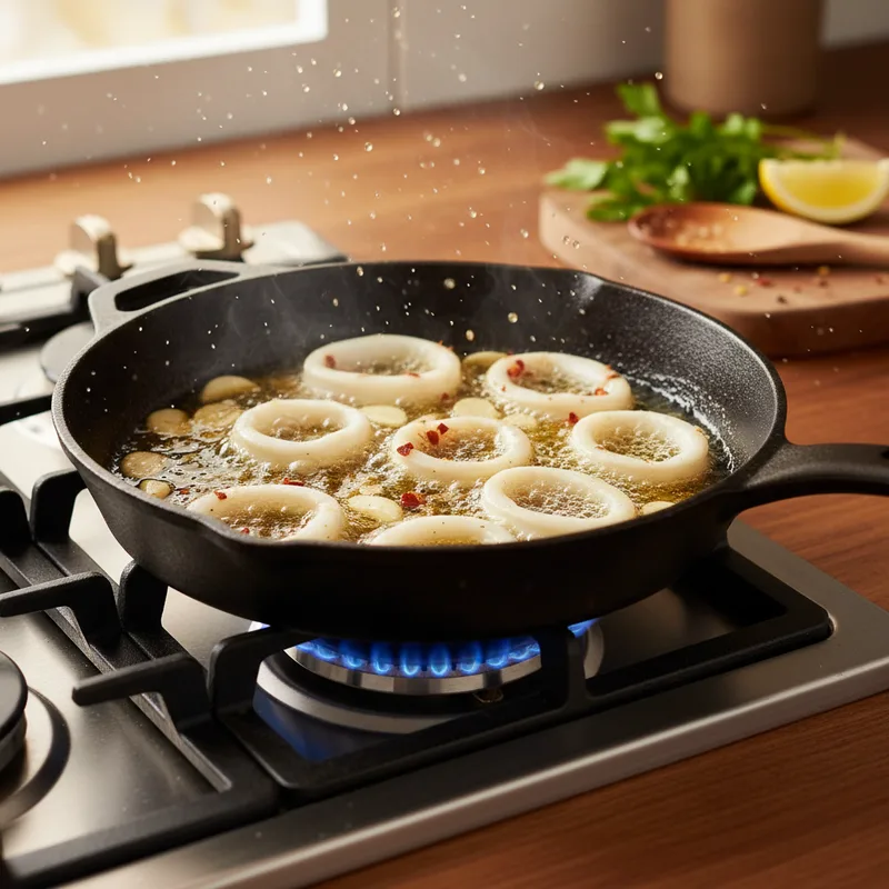 temps de cuisson calamar