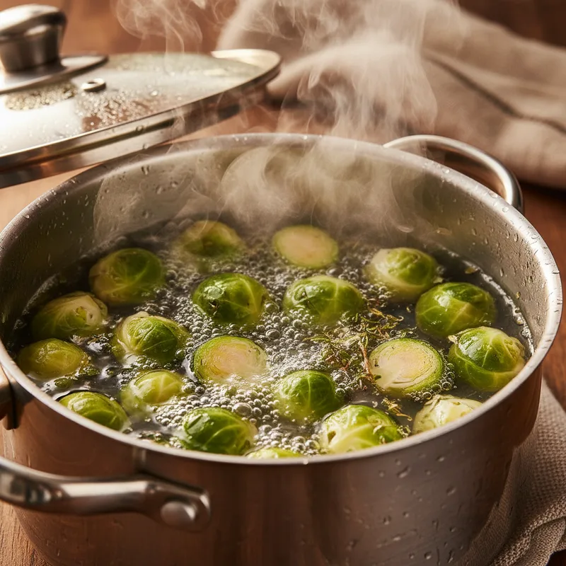 Cuisson Choux de Bruxelles