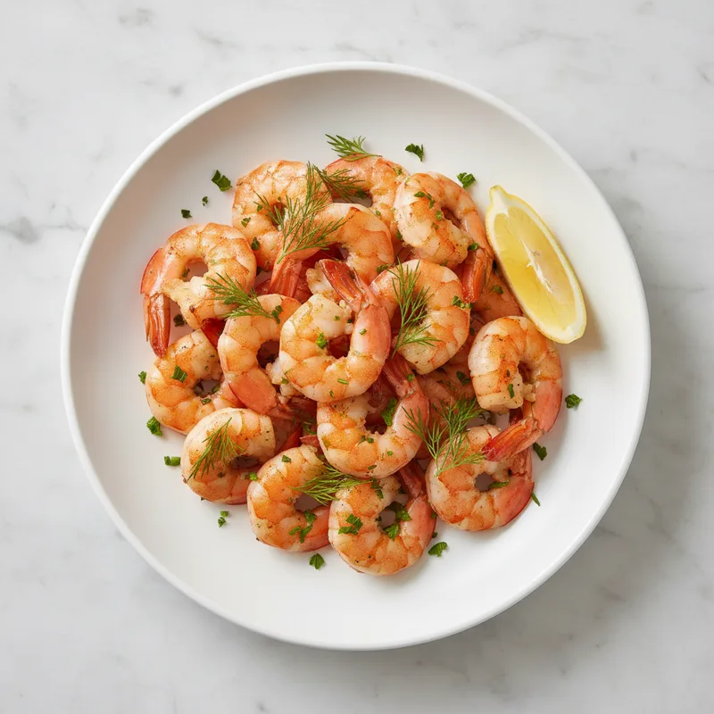 Cuisson Crevettes