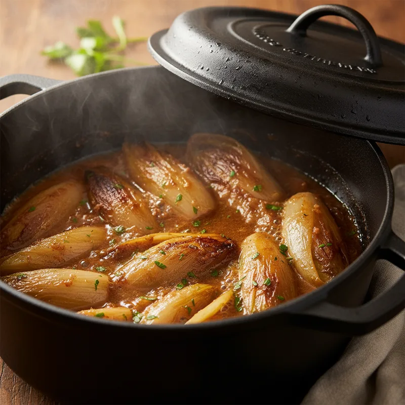 Cuisson Endives