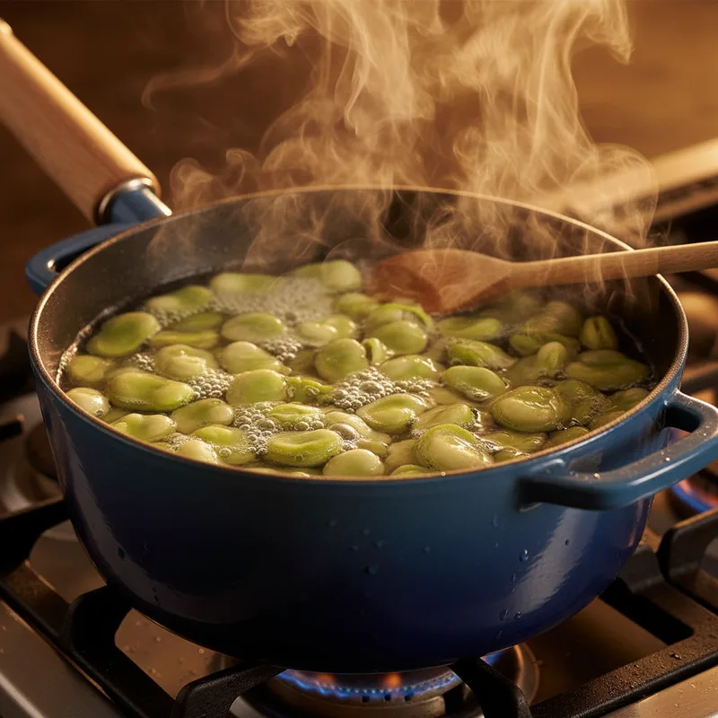 Cuisson Fèves