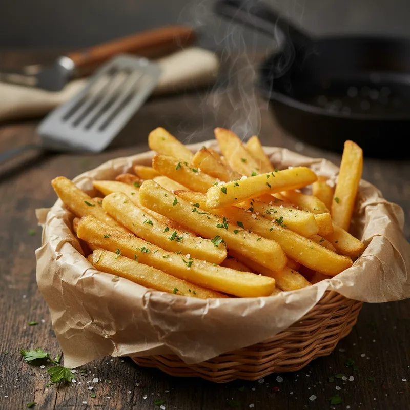 Cuisson Frites au Four