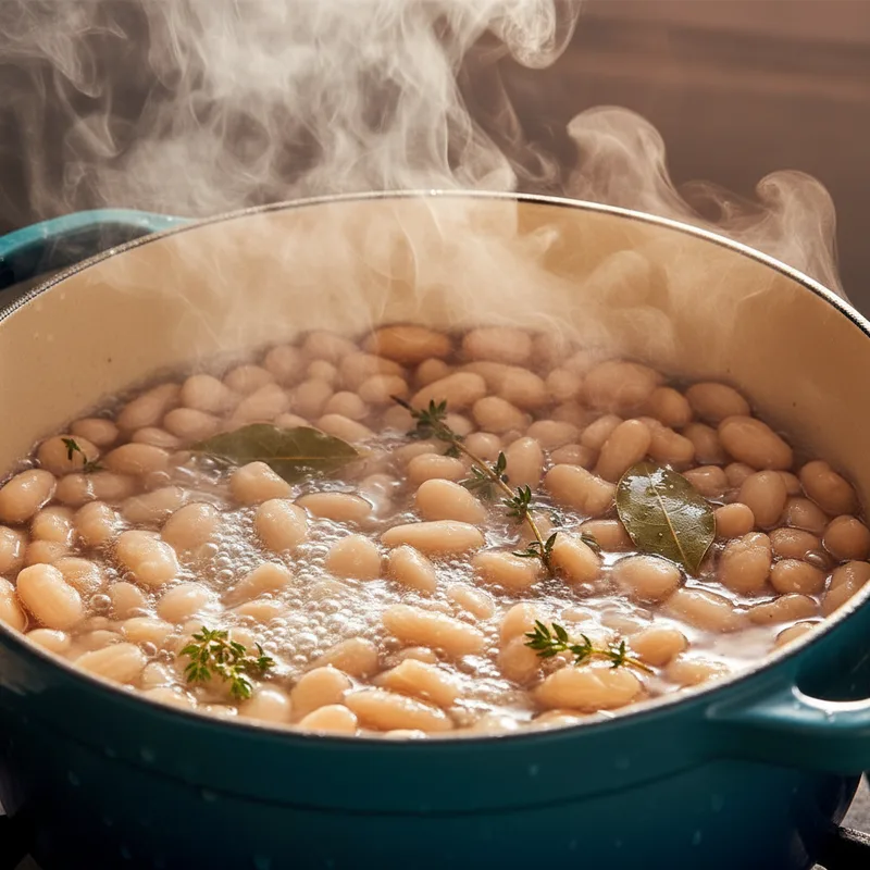 Cuisson Haricots blancs