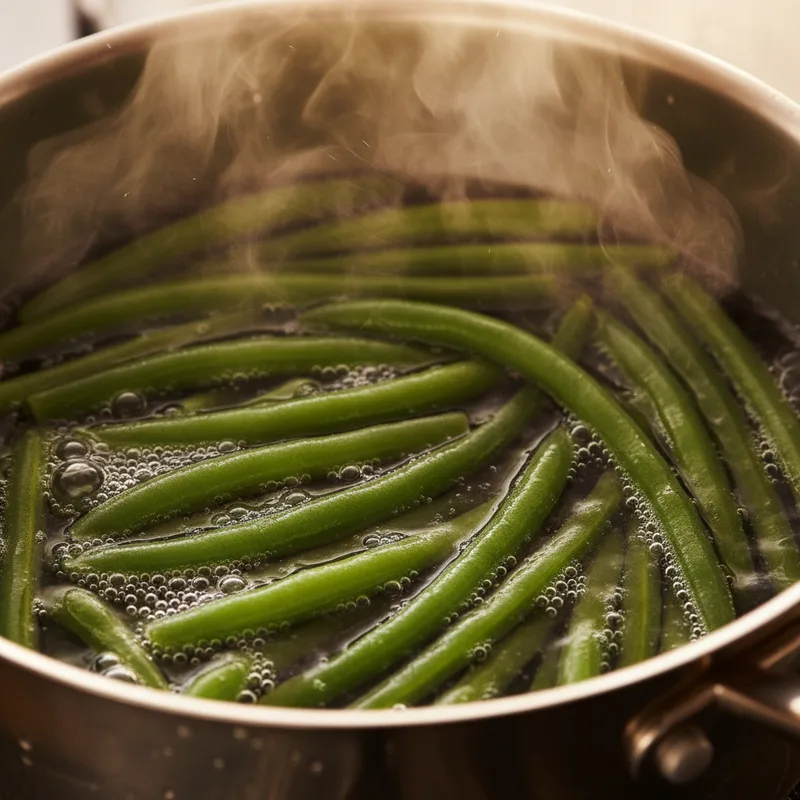 Cuisson Haricots verts