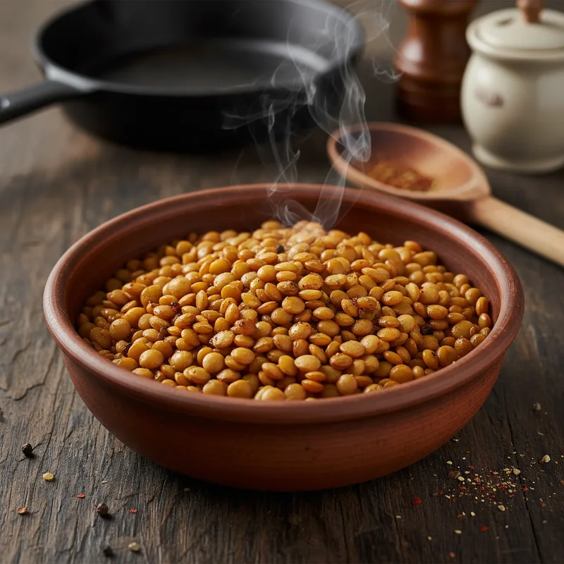 Cuisson Lentilles blondes