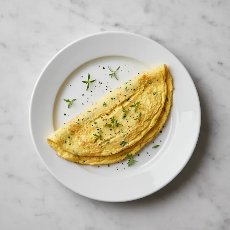 Cuisson Omelette