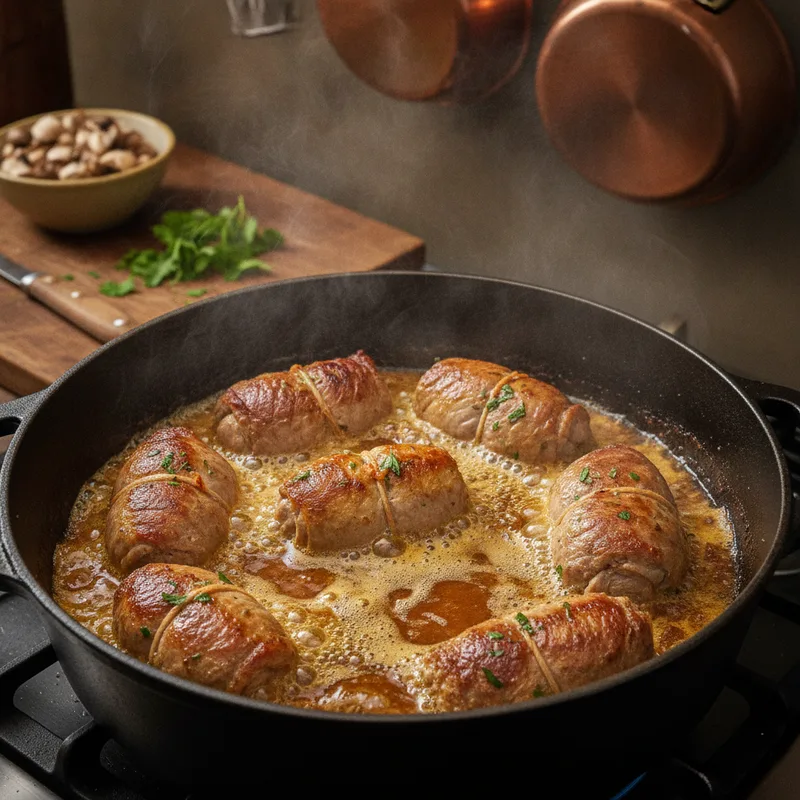 temps de cuisson paupiettes de veau