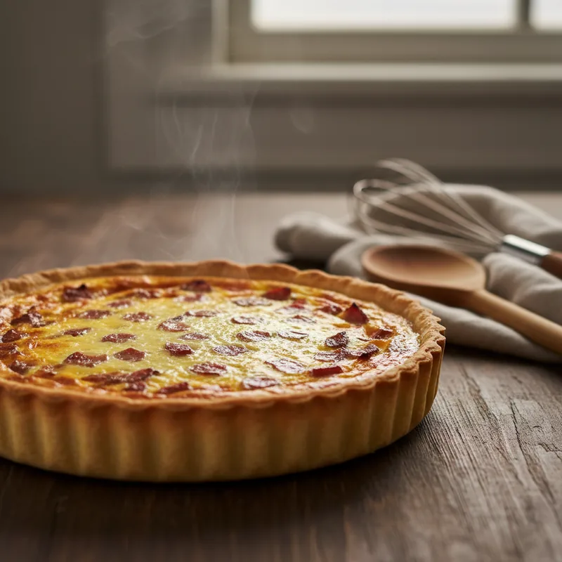 Cuisson Quiche lorraine