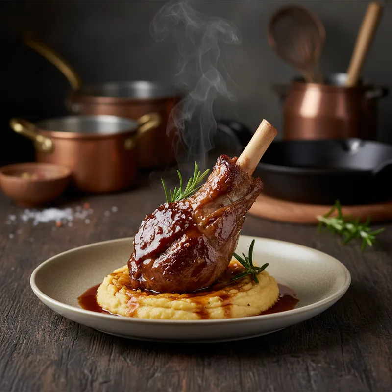 Cuisson Souris d'agneau